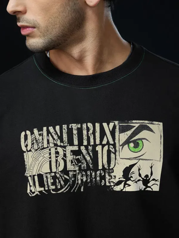 Ben 10 Alien Force: Cosmic Defender Oversized T-Shirts - Image 2