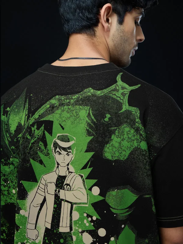 Ben 10 Alien Force: Cosmic Defender Oversized T-Shirts - Image 4